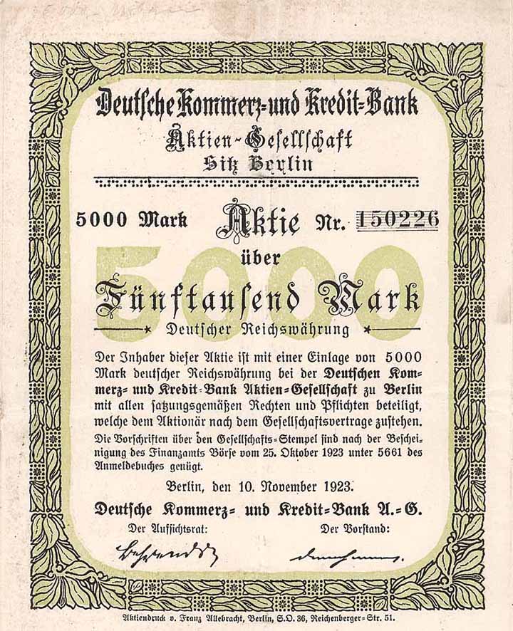 Deutsche Kommerz- und Kredit-Bank AG