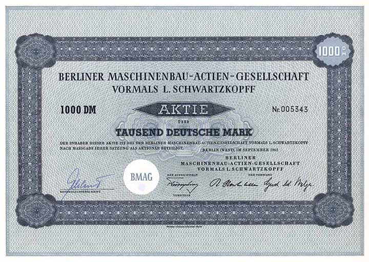 Berliner Maschinenbau-AG vormals L. Schwartzkopff