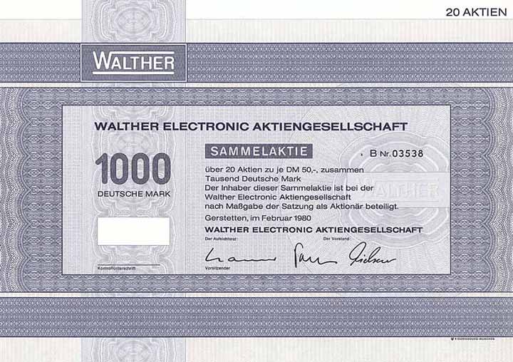 Walther Electronic AG