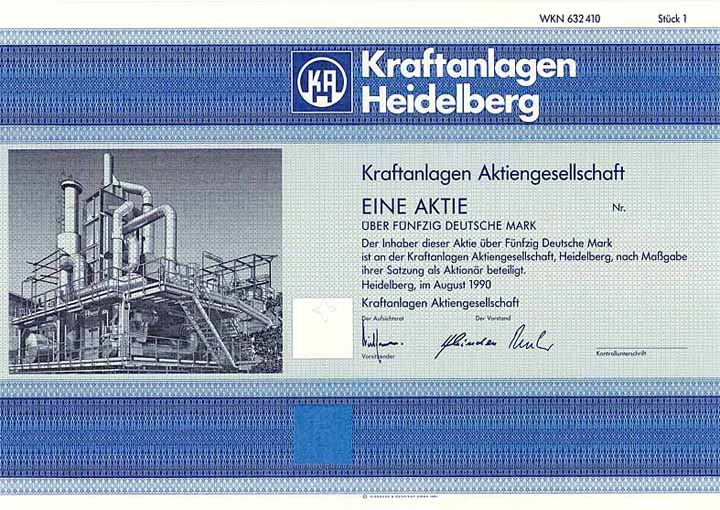 Kraftanlagen AG