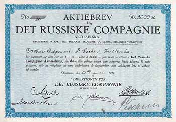 Det Russiske Compagnie A/S