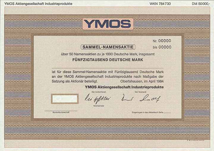 YMOS AG Industrieprodukte