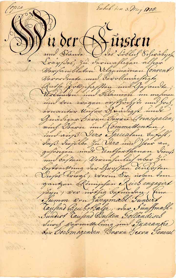 General-Staaten der Vereinigten Niederlande - Schwäbischer Kreis