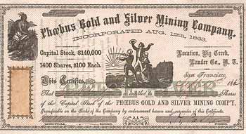 Phoebus Gold and Silver Mining Co.