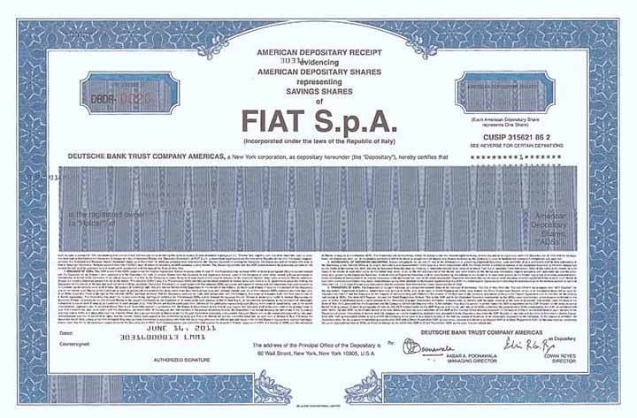 FIAT S.p.A.