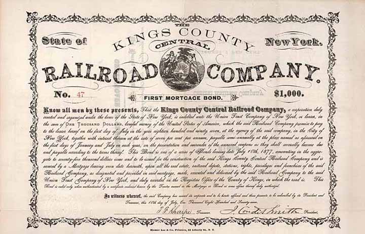 Kings County Central Railroad