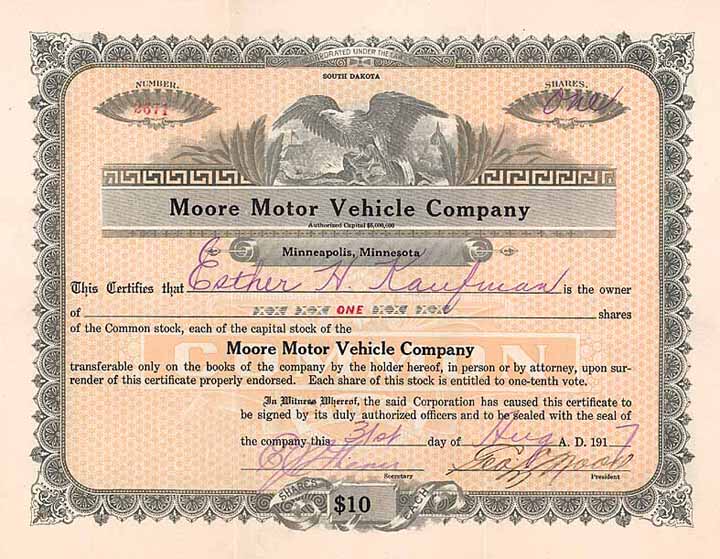 Moore Motor Vehicle Co.