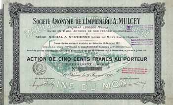 S.A. de Imprimerie A. Mulcey