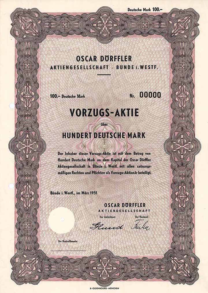 Oscar Dörffler AG