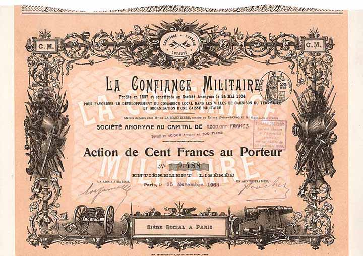 La Confiance Militaire S.A.