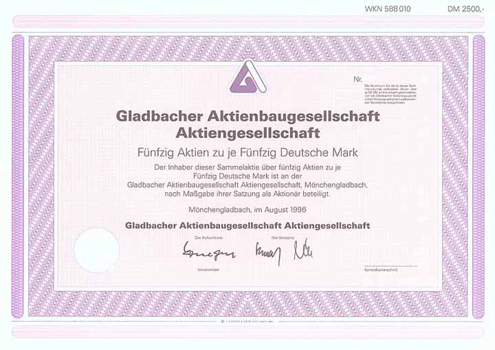 Gladbacher Aktienbaugesellschaft