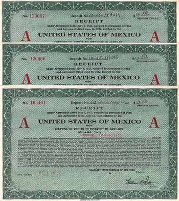 United States of Mexico (Vereinigte Staaten von Mexiko) (50 Stücke)