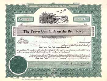 Provo Gun Club on the Bear River