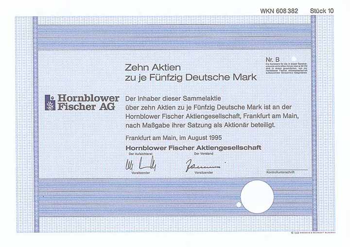 Hornblower Fischer AG