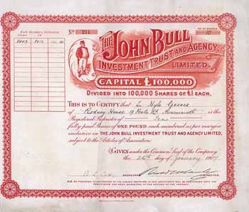 John Bull Investment Trust and Agency Ltd.