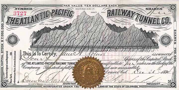 Atlantic-Pacific Railway Tunnel Co.