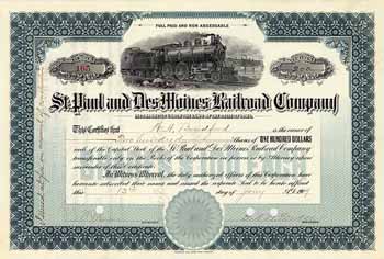 St. Paul & Des Moines Railroad