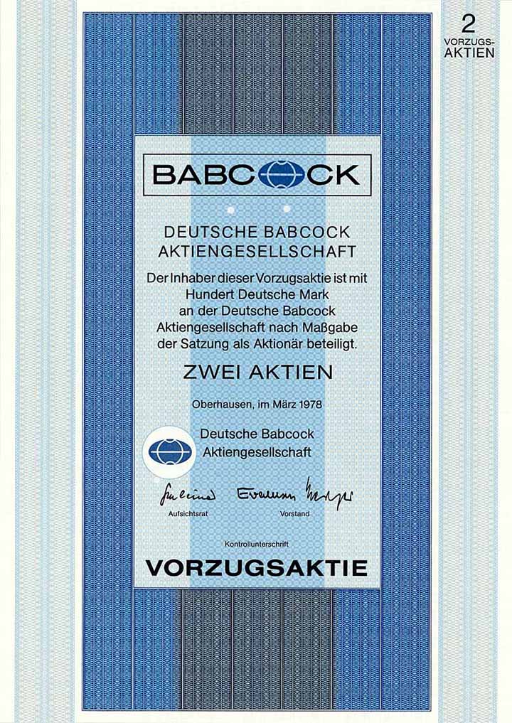 Deutsche Babcock AG