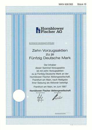 Hornblower Fischer AG