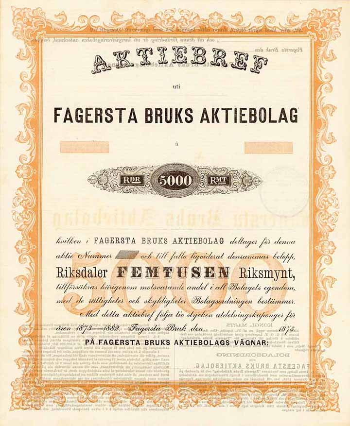 Fagersta Bruks AB