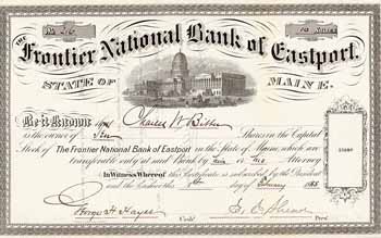 Frontier National Bank of Eastport