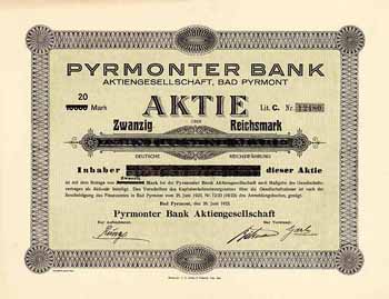 Pyrmonter Bank AG
