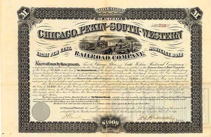 Chicago, Pekin & South-Western Railroad