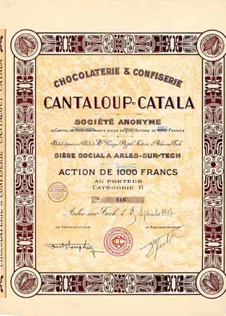 Chocolaterie & Confiserie Cantaloup-Catala S.A.