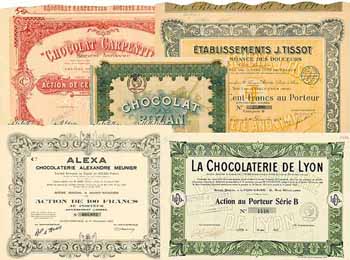 Frankreich - Schokolade (Konvolut 35 Stücke)