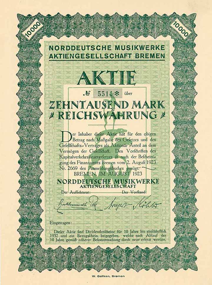 Norddeutsche Musikwerke AG