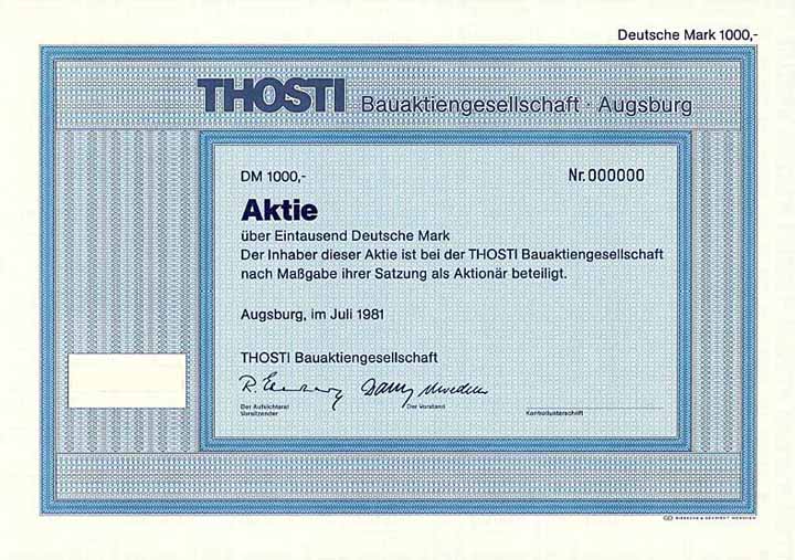 THOSTI Bau-AG