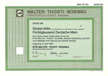 WTB Walter Thosti Boswau Bau-AG