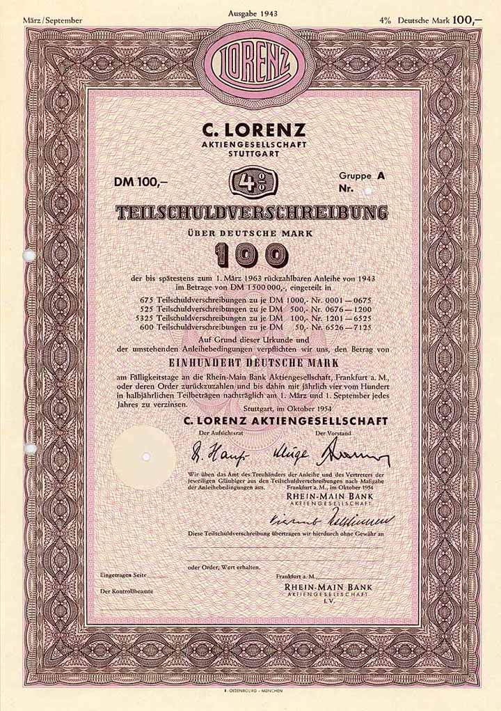 C. Lorenz AG