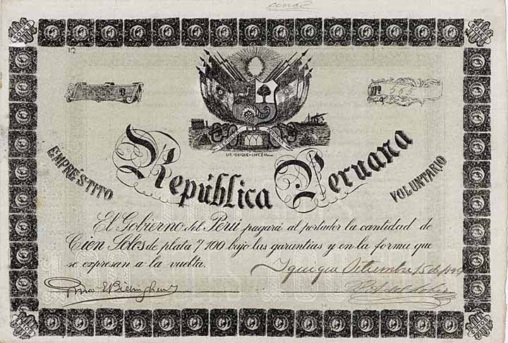 República Peruana - Empréstito Voluntario