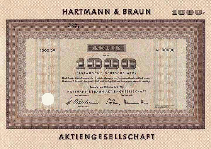 Hartmann & Braun AG