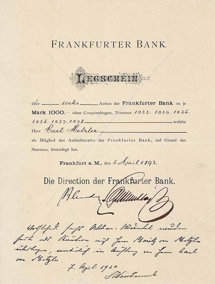 Frankfurter Bank