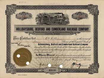 Hollidaysburg, Bedford & Cumberland Railroad
