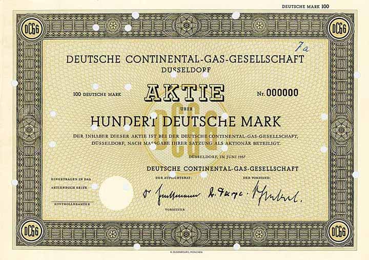 Deutsche Continental-Gas-Gesellschaft