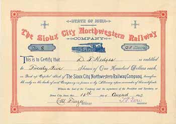 Sioux City Northwestern Railway