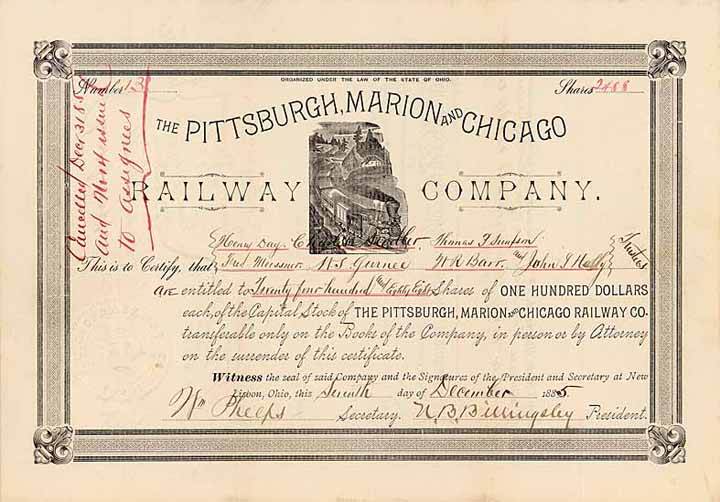 Pittsburgh, Marion & Chicago Railway