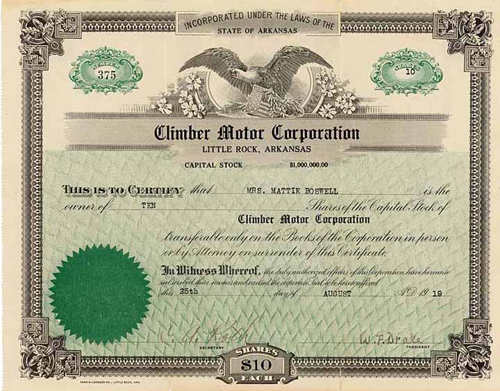 Climber Motors Corp.