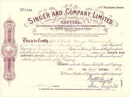 Singer & Company, Ltd.