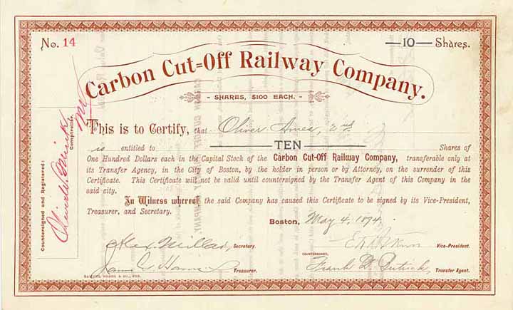 Carbon Cut-Off Railway