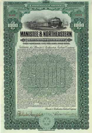 Manistee & Northeastern Railroad