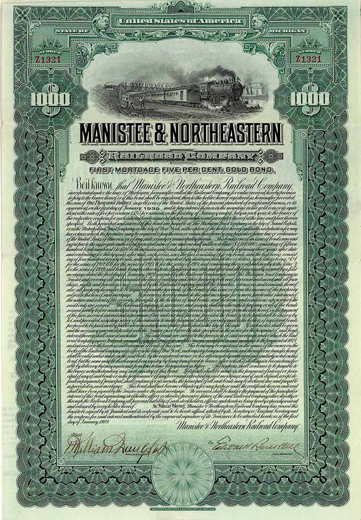 Manistee & Northeastern Railroad