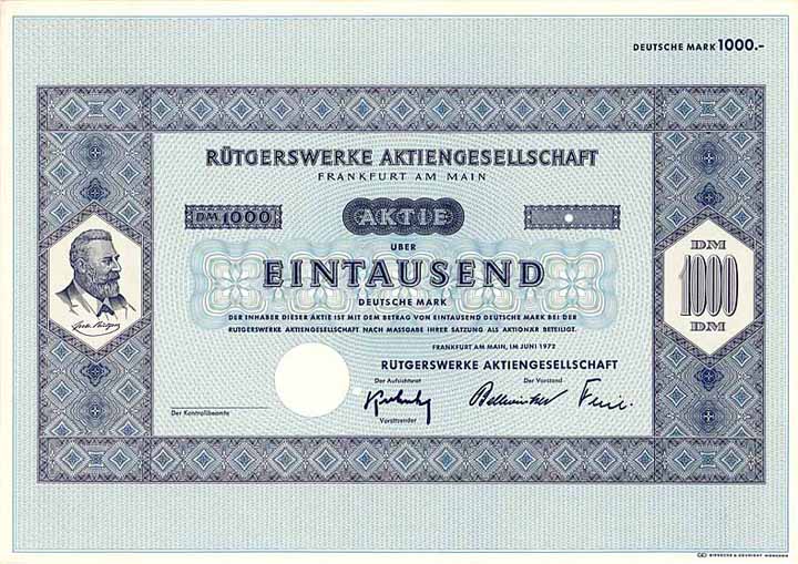 Rütgerswerke-AG