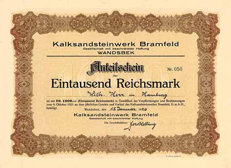 Kalksandsteinwerk Bramfeld GmbH