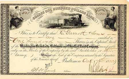 Washington Branch of the Baltimore & Ohio Railroad