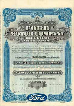 Ford Motor Company (Belgium) S.A.