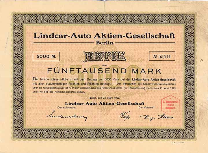 Lindcar-Auto AG